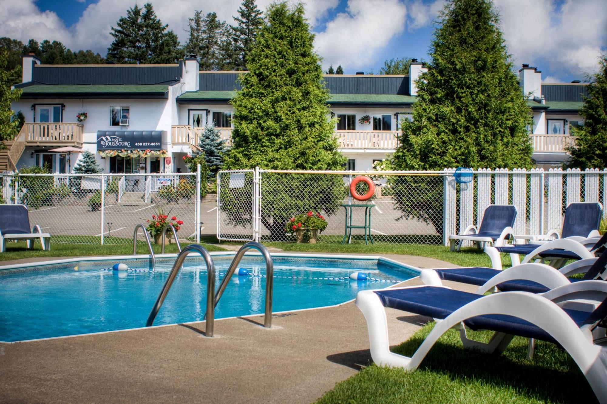 Motel Le Jolibourg Saint-Sauveur-des-Monts Eksteriør billede